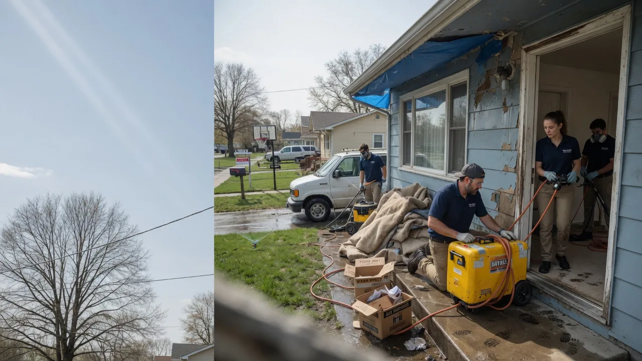 Basement Flood Cleanup in Krotz Springs, LA near me